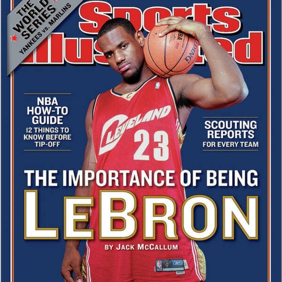 LeBron James Cleveland Cavaliers 2003 Rookie Jersey - Picture 6 of 7